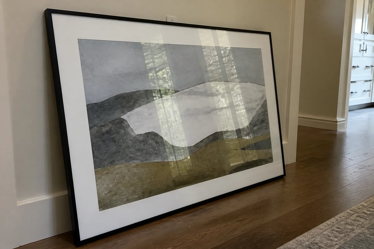 Art Photos That Sell the Wall — before editing
