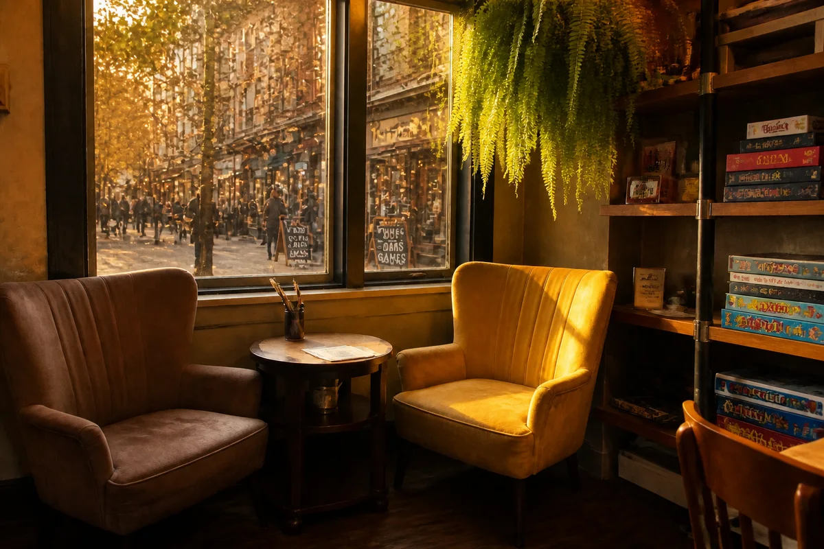 Cafe Photos That Turn Followers Into Regulars — after editing